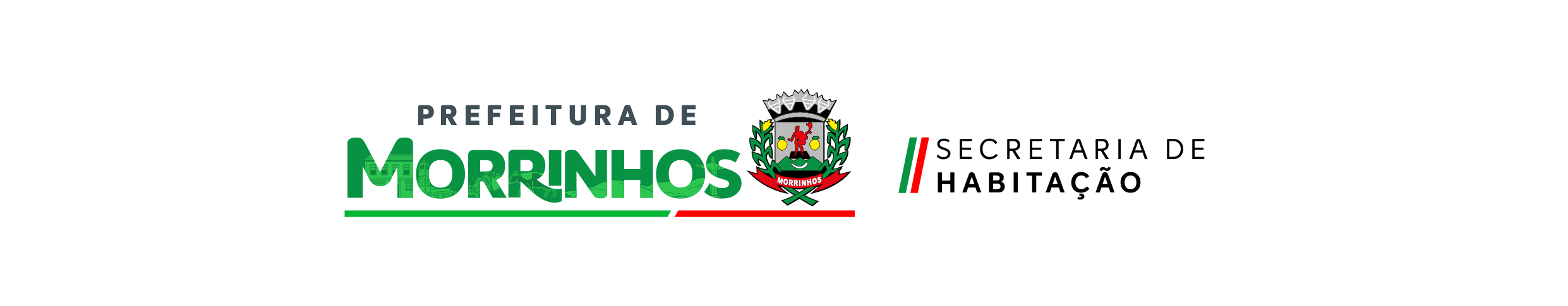 Logo Secretaria de Habitação de Morrinhos